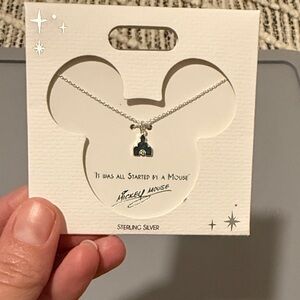 Disney Silver Necklace Packaging